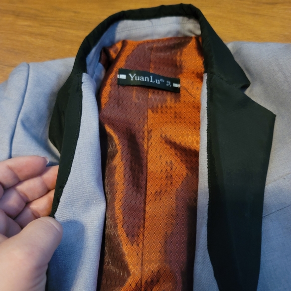 Custom grey toddler tux - Picture 3 of 4